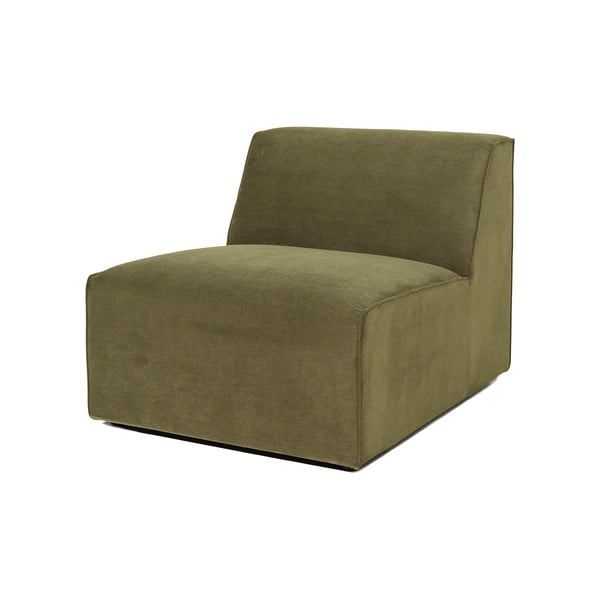 Sting zöld kordbársony középső kanapé modul - Scandic-image-2