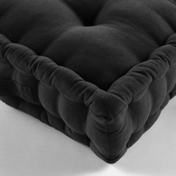 Fekete ülőzsák Twily – douceur d'intérieur-image-1