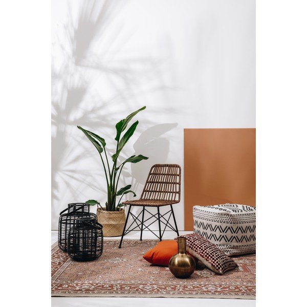 Bamboo 2 db fekete bambusz lámpás - Hübsch-image-2