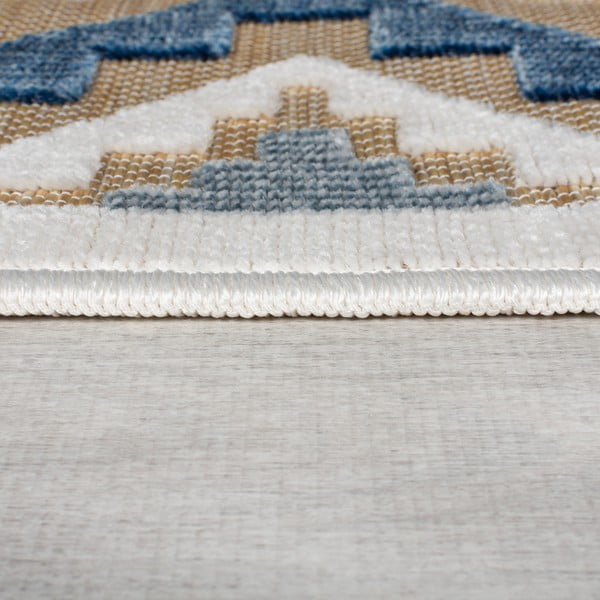 Krémszínű kültéri-beltéri szőnyeg 120x170 cm Zion Natural – Flair Rugs-image-4