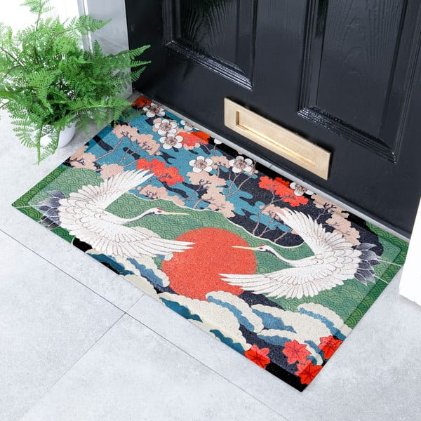 Lábtörlő 40x70 cm Japanese Bird – Artsy Doormats-image-1