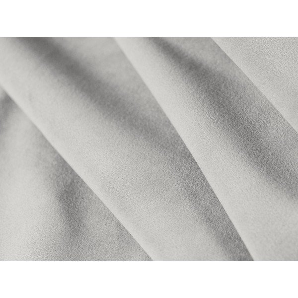 Világosszürke bársony sarokkanapé (jobb oldali-L alakú) Kate – Micadoni -image-3