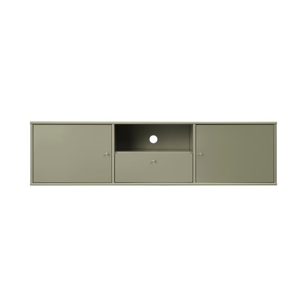 Khaki TV-állvány 161x42x45 cm Mistral – Hammel Furniture