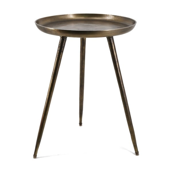 Bronz színű asztalka, magasság 54 cm - Moycor