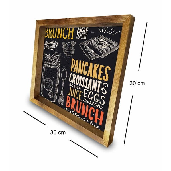 Kép 30x30 cm Brunch – Wallity-image-2