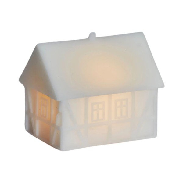 Fehér elemmel működő fénydekoráció Copenhagen Half-Timbered House – Sirius