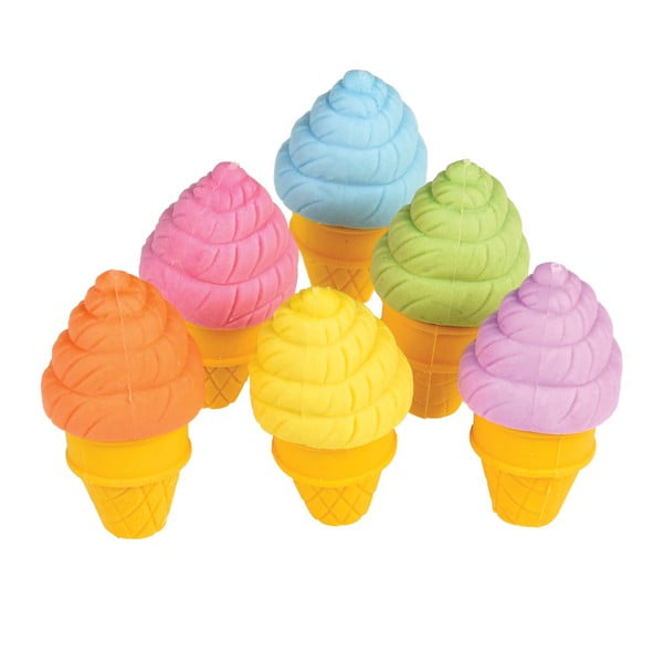 Ice Cream 6 db-os radírkészlet - Rex London-image-2