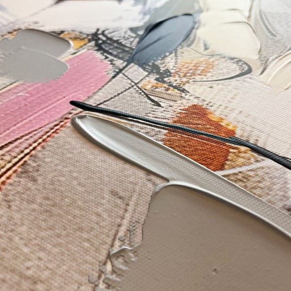 Kép kézzel festett részletekkel 70x100 cm Cro – Styler-image-2