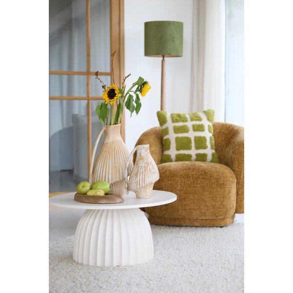 Fém kerek tárolóasztal ø 70 cm Veglia – Light & Living-image-1