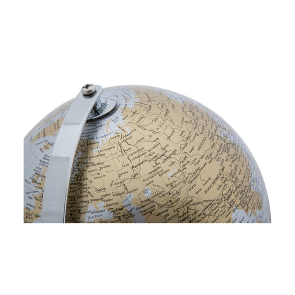 Globe ezüst-aranyszínű asztali dekoráció, magasság 28 cm - Mauro Ferretti-image-4