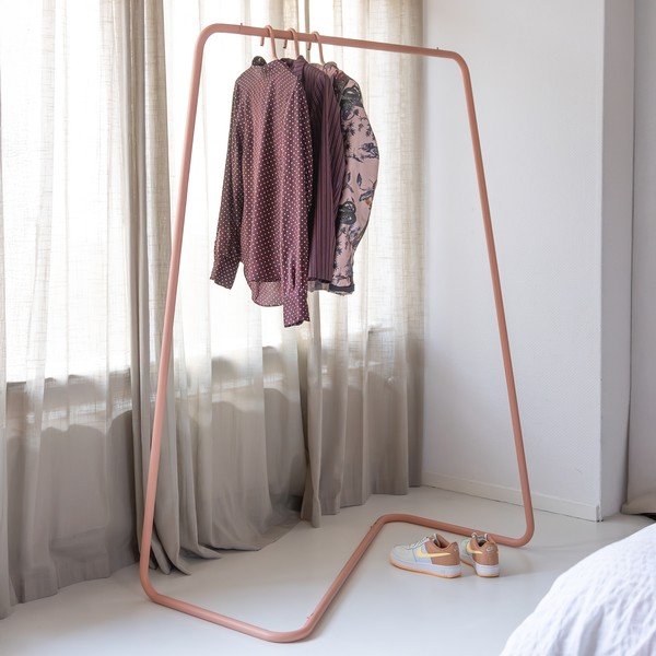 Lazacszínű acél ruhatartó állvány 118x160x57 cm Hang-On – Spinder Design-image-1