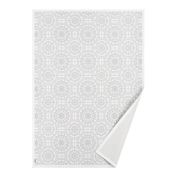 Raadi fehér mintás kétoldalas szőnyeg, 160 x 100 cm - Narma