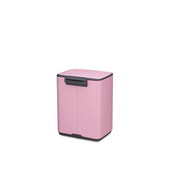 Rózsaszín acél pedálos szemetes 7 l Bo – Brabantia-image-4