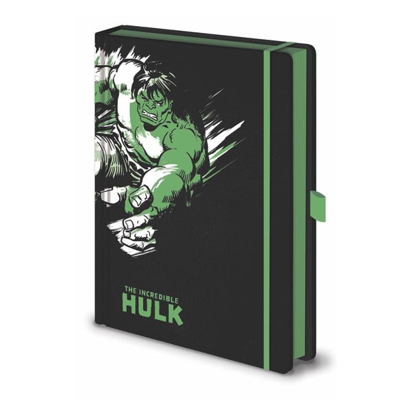 Marvel Hulk jegyzetfüzet, A5, 120 oldal - Pyramid International