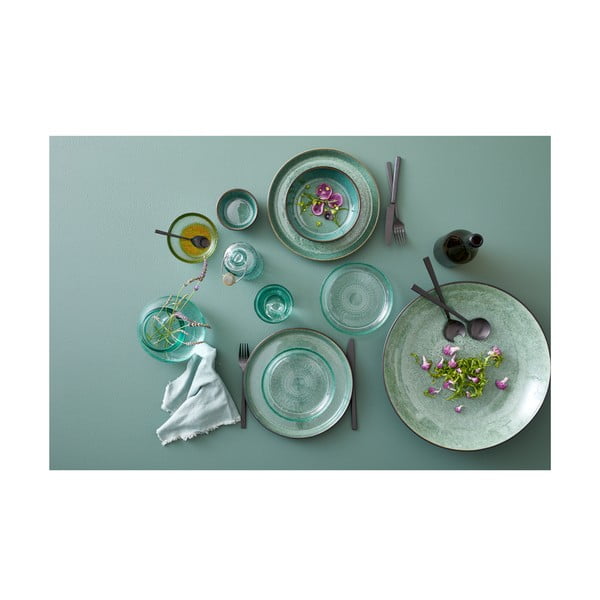 Zöld-fekete kőedény tálka Gastro Green/Black – Bitz-image-4