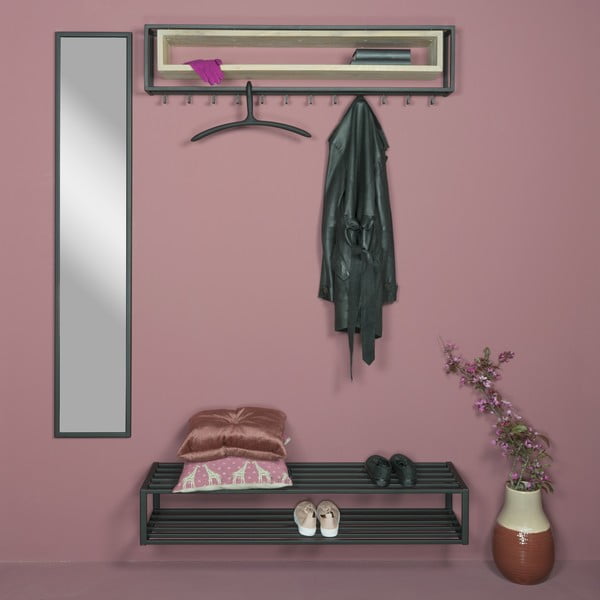 Fali tükör 30x160 cm School – Spinder Design-image-1