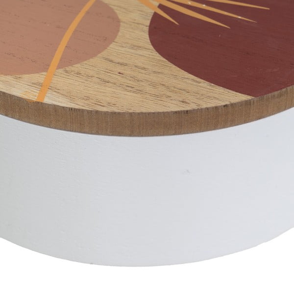 Fedeles dekoratív tárolódoboz szett 2 db-os ø 17x6,5 cm – Casa Selección-image-3