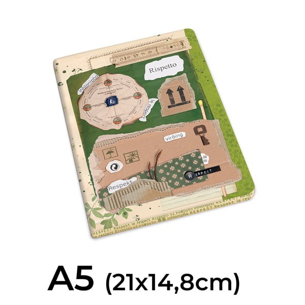 Füzet készlet 192 oldal 2 db-os A5 Rispetto – Kartos-image-2