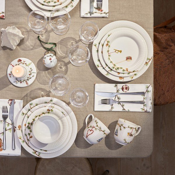 Textil szalvéta szett 4 db-os Hammershøi – Kähler Design-image-1