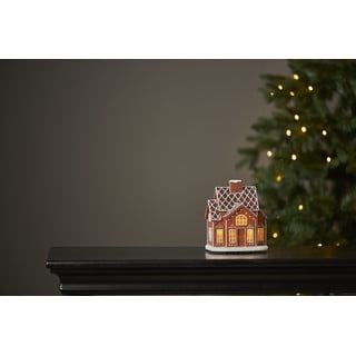 Gingerville karácsonyi világító LED dekoráció, magasság 16 cm - Star Trading