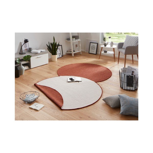 Miami piros kültéri szőnyeg, ø 200 cm - NORTHRUGS-image-2