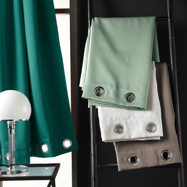 Sötétzöld sötétítő függöny 135x180 cm Occult – douceur d'intérieur-image-3