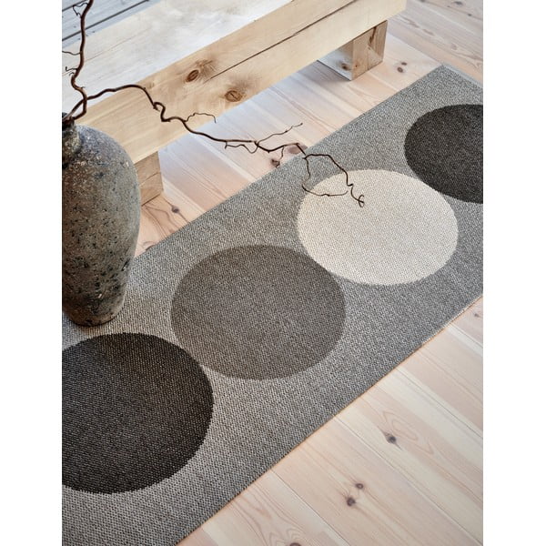 Szürke-krémszínű kültéri-beltéri szőnyeg 70x140 cm Otto Clay – Pappelina-image-4