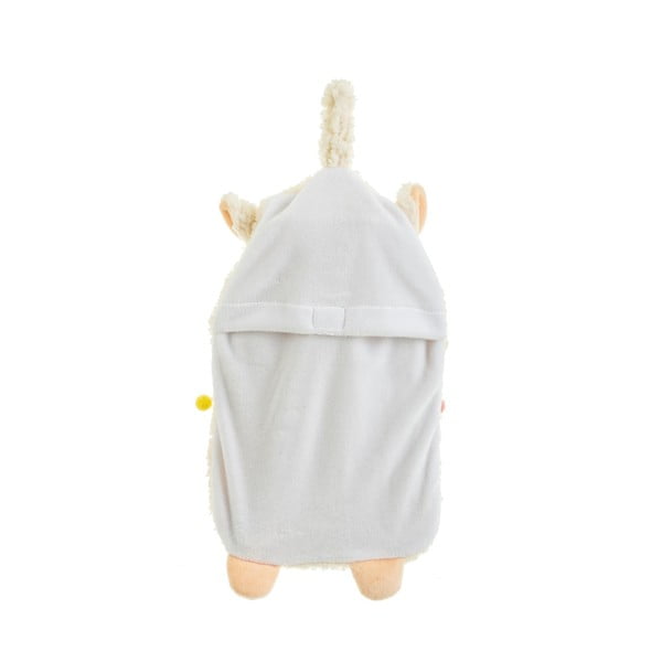 Krémszínű mikroplüss melegvizes palack 700 ml Lima – Sass & Belle-image-1