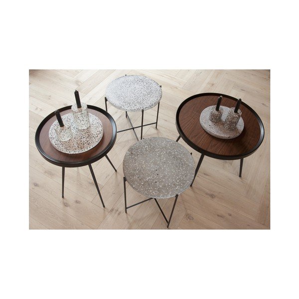 Terrazzo szürke tárolóasztal - Leitmotiv-image-4