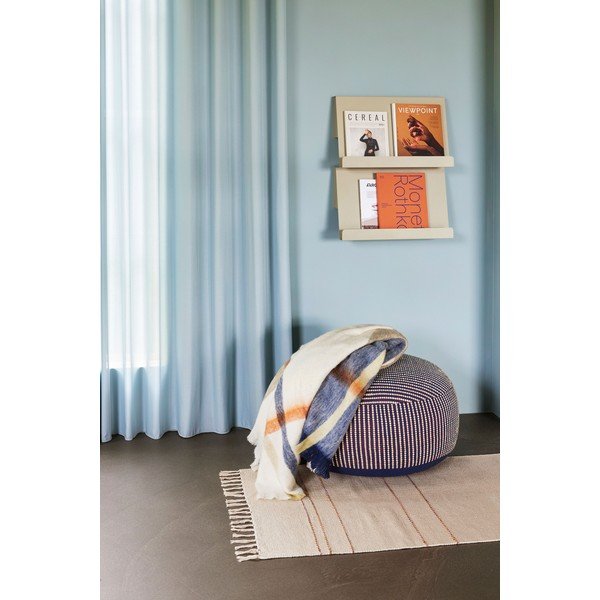 Sötétkék puff Mochi – Hübsch-image-4