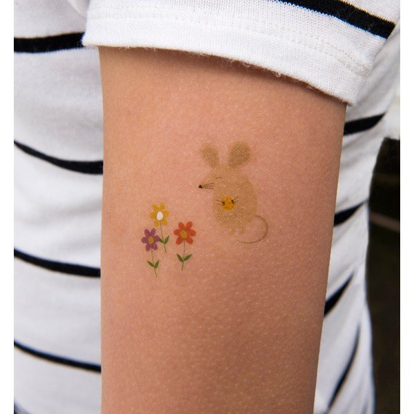 Rusty And Friends lemosható tetoválás, 2 lap - Rex London-image-1