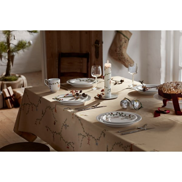 Gyertya karácsonyi mintával, égési idő 56 ó  Hammershøi Christmas 2025 – Kähler Design-image-4