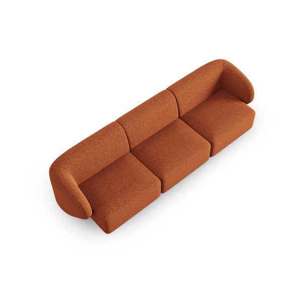 Narancssárga kanapé 259 cm Shane – Micadoni Home-image-4