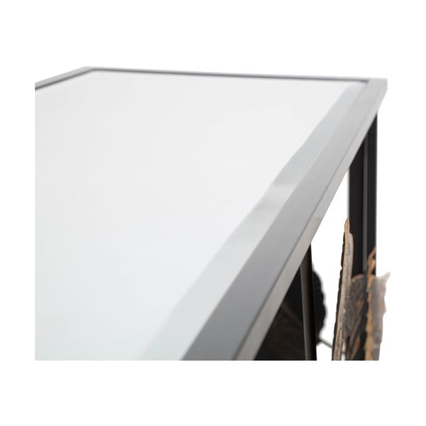Fekete konzolasztal 42x112 cm Glam Dark – Mauro Ferretti-image-4