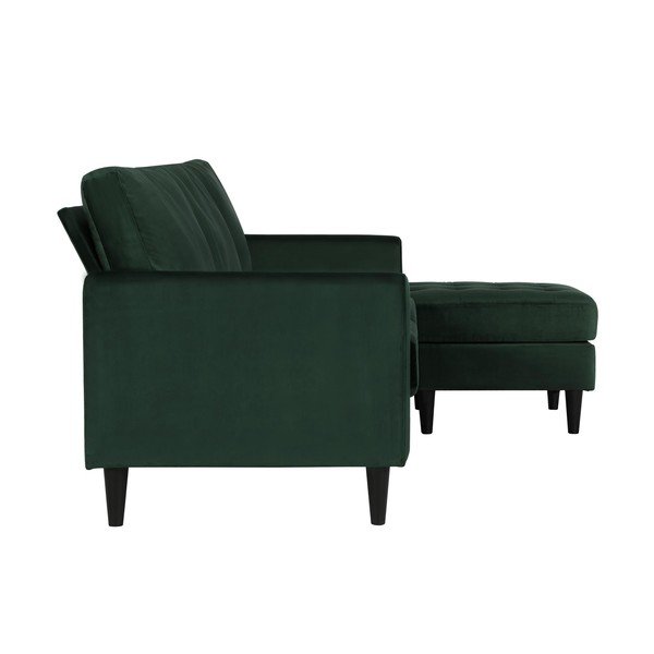 Zöld (variálható) sarokkanapé Strummer - CosmoLiving by Cosmopolitan-image-4