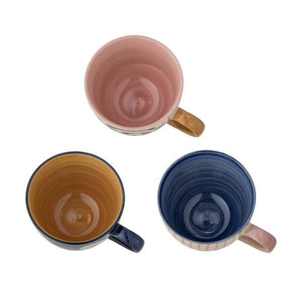 Kőedény bögre szett 3 db-os lattéhoz 290 ml Eviaya – Bloomingville-image-3