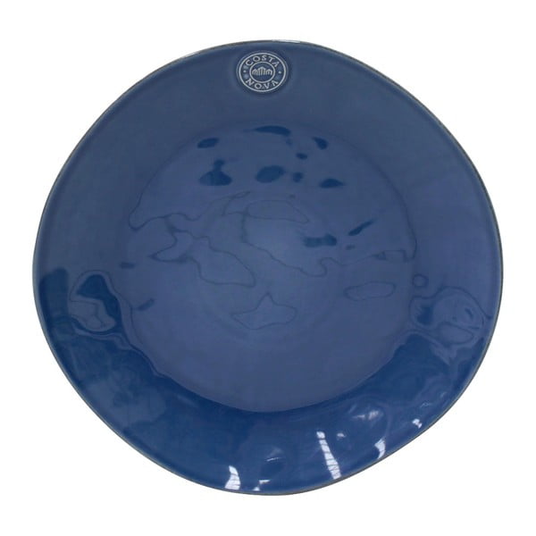 Nova kék agyagkerámia tányér, ⌀ 33 cm - Costa Nova
