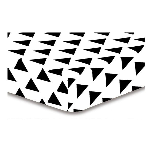 Hypnosis Triangles Elena mikroszálas lepedő, 90 x 200 cm - DecoKing