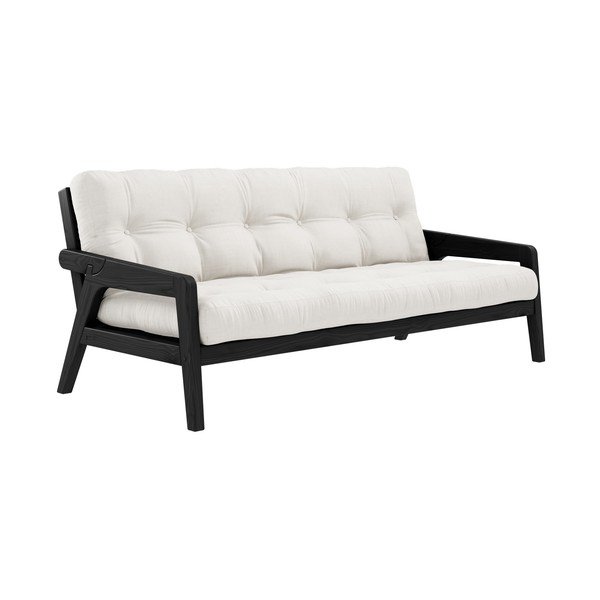 Grab fehéres bézs kinyitható kanapé 204 cm - Karup Design-image-3