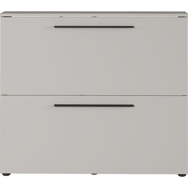 Szürkésbézs függő ciptartó billenő fiókokkal Utah - Germania-image-3