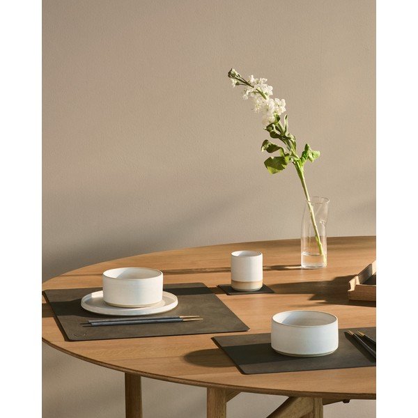 Öko bőr tányéralátét 35x45 cm Square L Nupo – LIND DNA-image-1