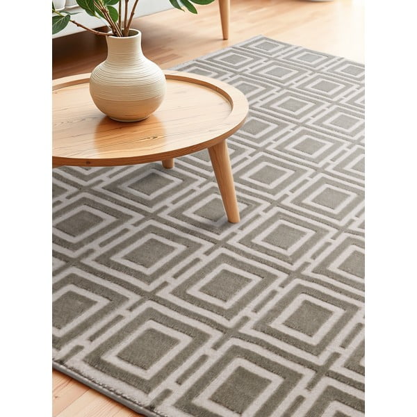 Szürke-krémszínű szőnyeg 160x235 cm Perles Howlite – Elle Decoration-image-3