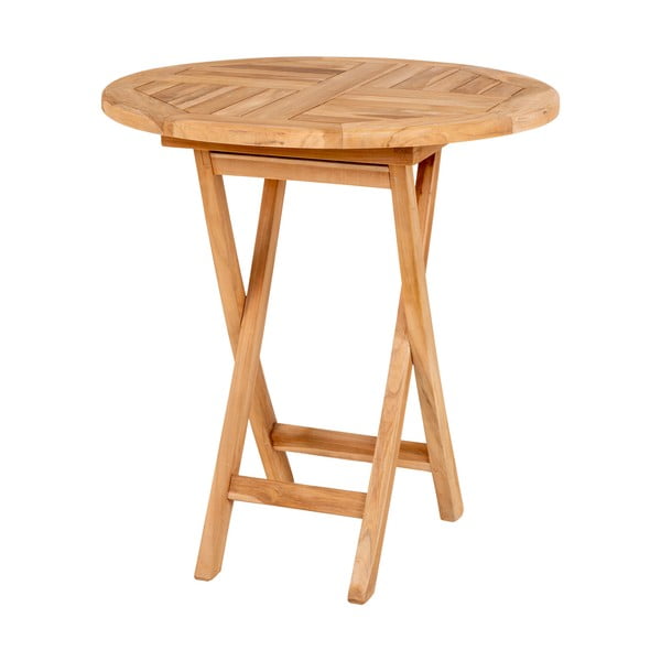 Ovideo kerti teakfa étkezőasztal, ø 70 cm - Bonami Essentials-image-2