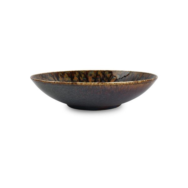 Barna mély porcelán tányér ø 21 cm Resto – BonBistro-image-4