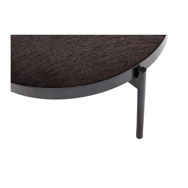 Futuro fekete ülőke, ø 65 cm - Hübsch-image-1