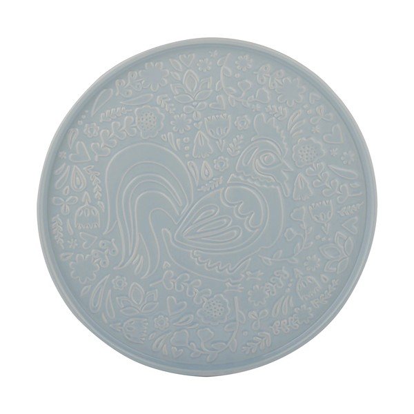Szürkéskék szervírozó kerámia tányér ø 30 cm Home to Roost – Mason Cash