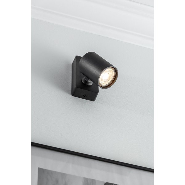 Fekete spotlámpa ø 6 cm Santo – GTV-image-1