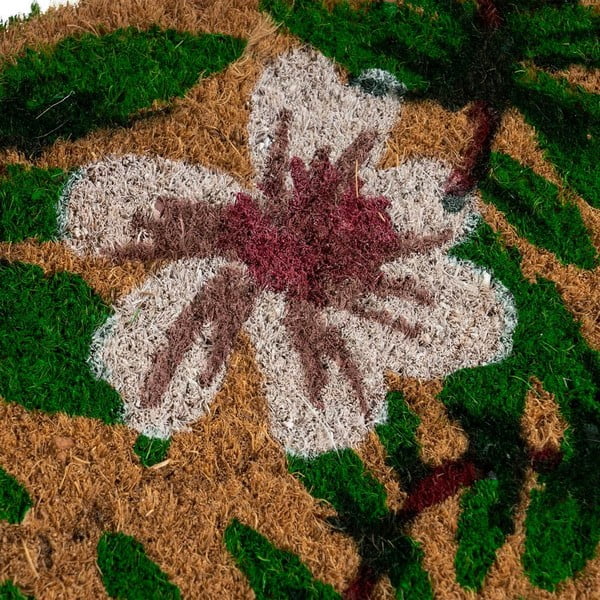 Kókuszrost lábtörlő 40x60 cm Leafy – Casa Selección-image-1