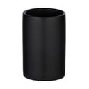 Polaris matt fekete kerámia fogkefetartó pohár - Wenko