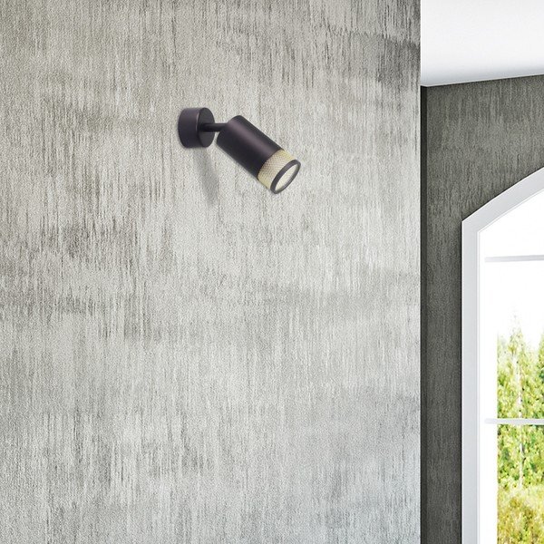 Fekete fali lámpa Flin – Candellux Lighting-image-1